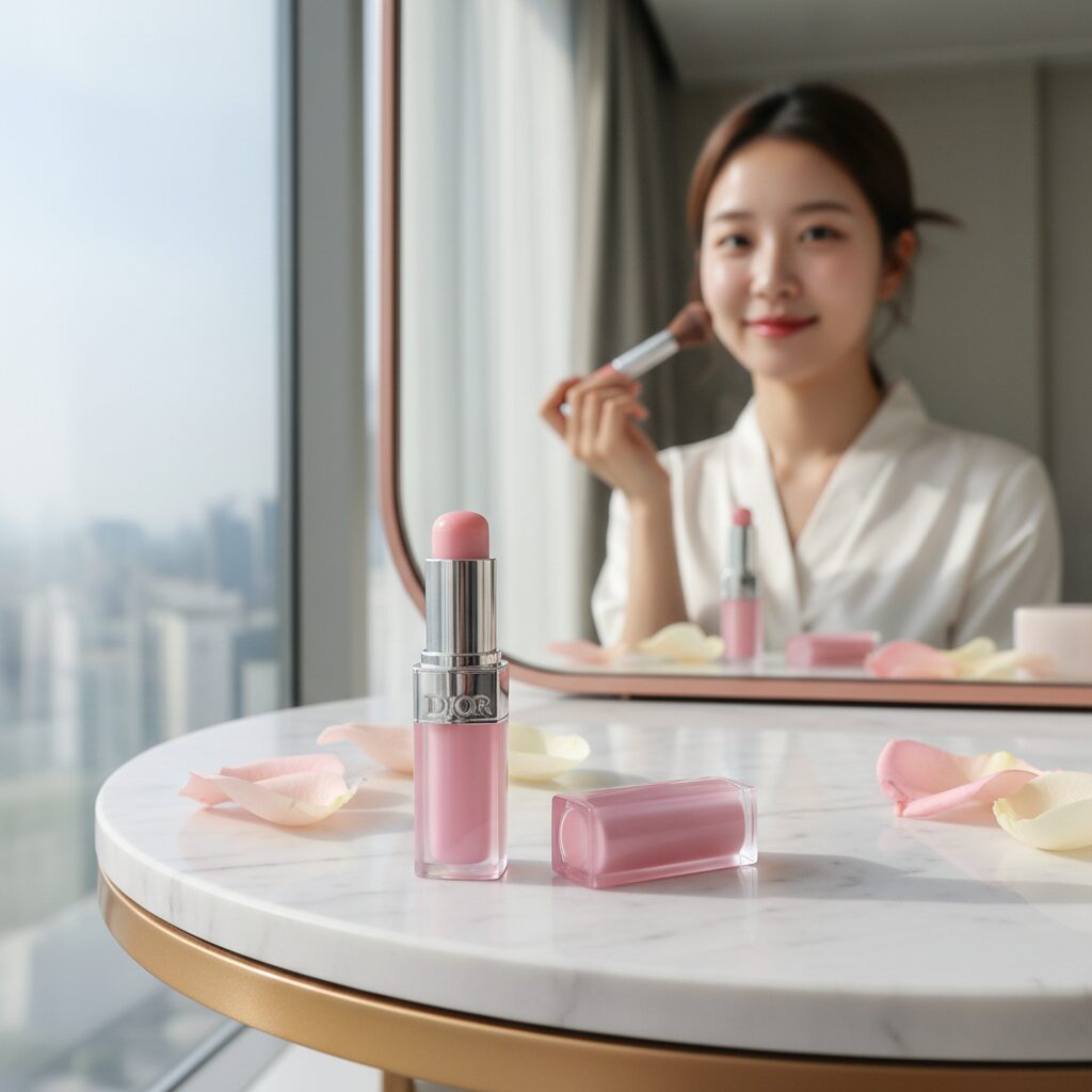 디올 어딕트 립 글로우 핑크색 케이스