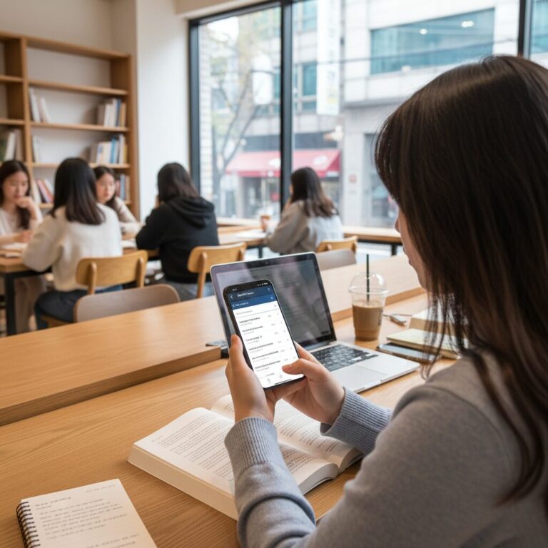 에브리타임 앱에서 시간표를 추가하고 과목을 검색하는 화면 모습