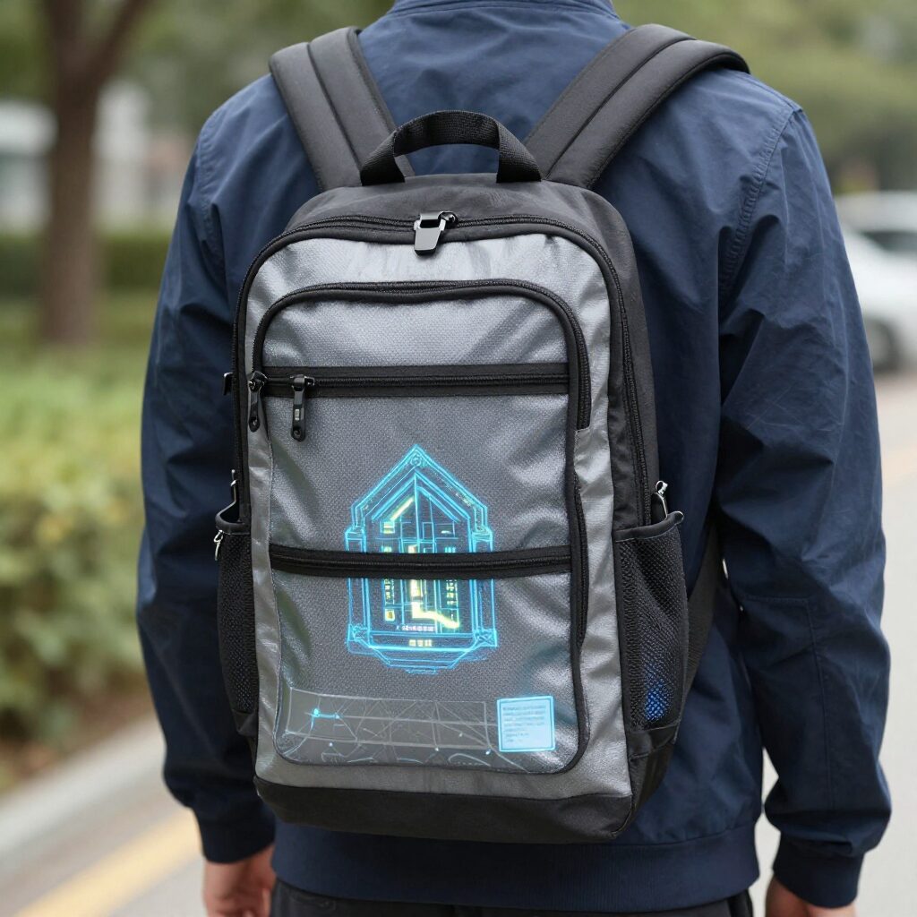 프로스펙스 프로홀릭 책가방 안전 기능 호루라기와 반사소재