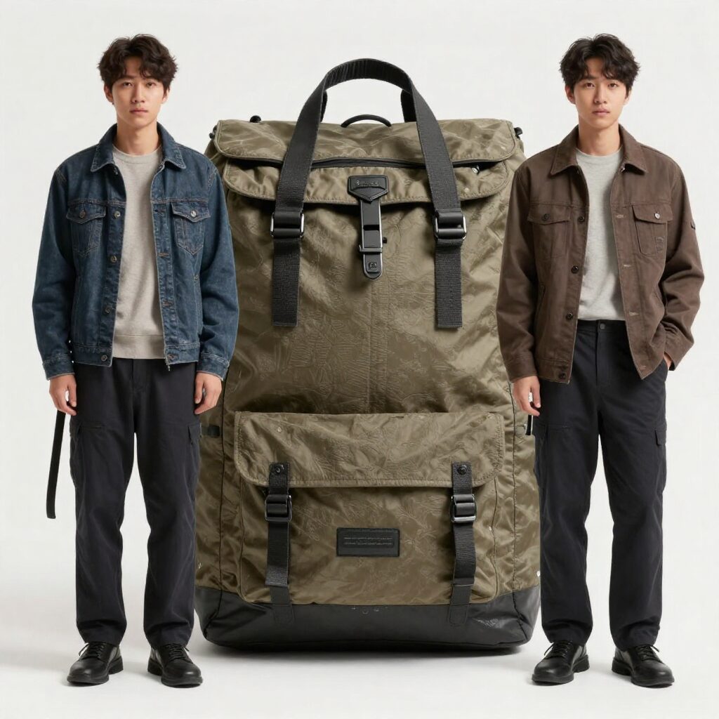 하나의 가방을 다양한 방식으로 스타일링