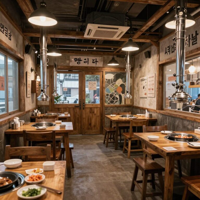 양산 원동 미나리 삼겹살 맛집 비닐하우스 내부 모습