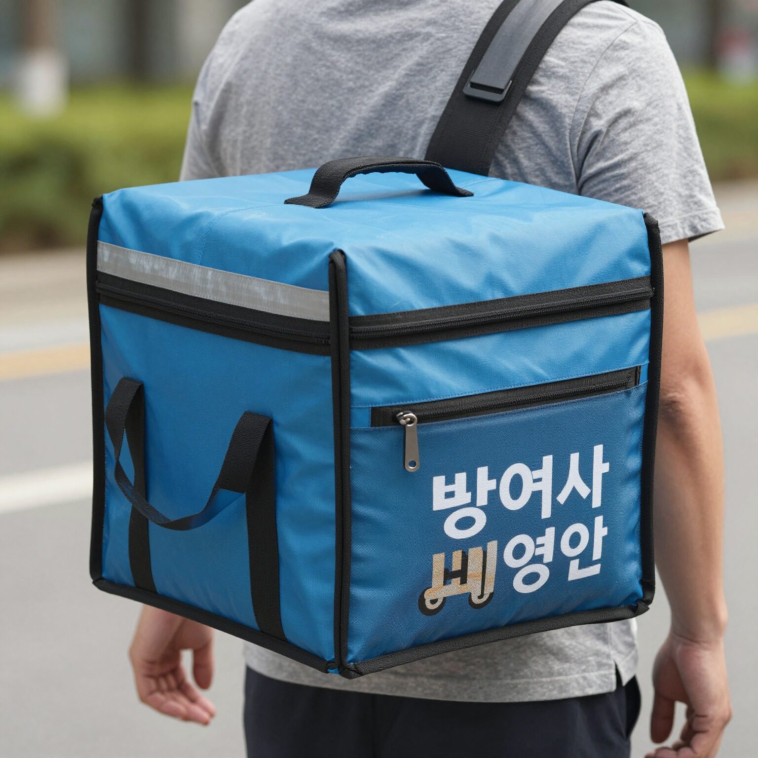 방여사 도시락 보온 가방 배달 직장인 점심