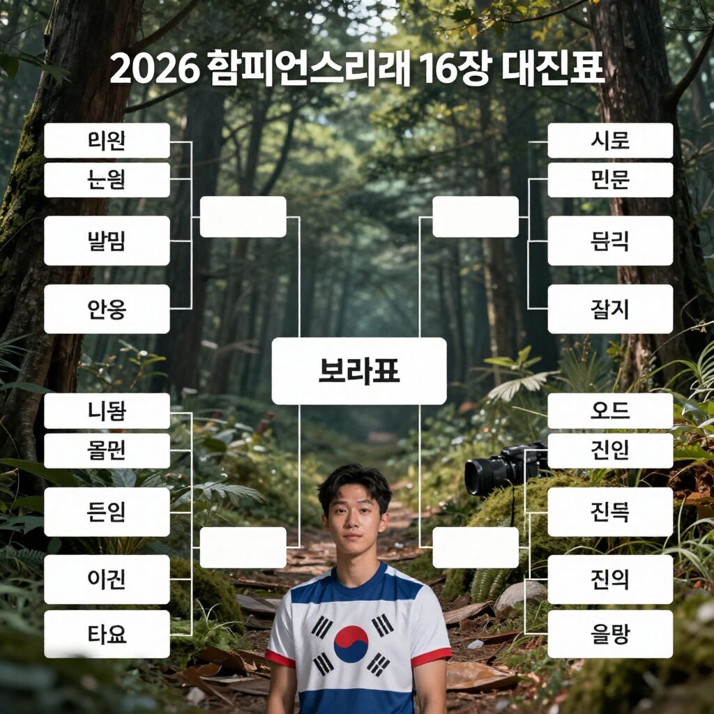 2026 챔피언스리그 16강 대진표 브라켓