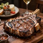 피렌체 달오스떼 스테이크 하우스 내부와 전통 티본 스테이크