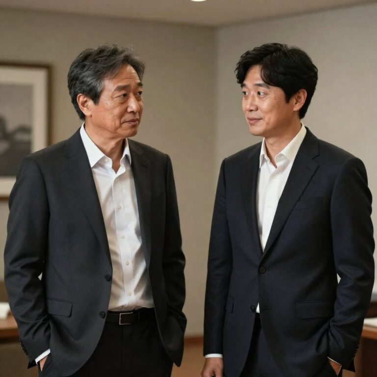 기안84가 정장을 입고 이토 준지 작가와 만남을 준비하는 모습