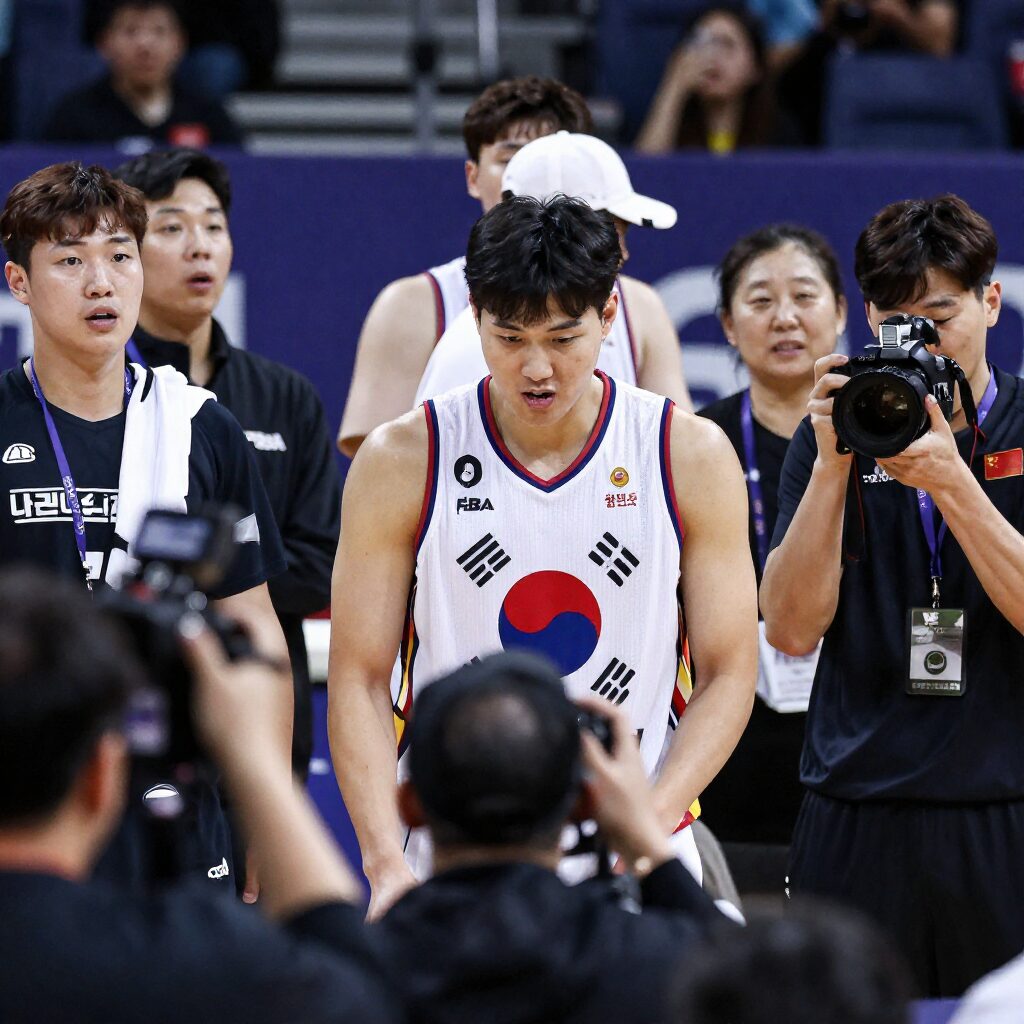 조건휘 선수가 PBA 월드챔피언십 경기 후 세레머니를 하고 있는 모습