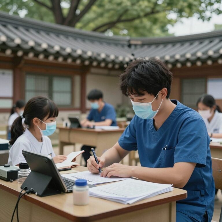 간호조무사가 학점은행제를 통해 간호대 진학을 준비하는 과정