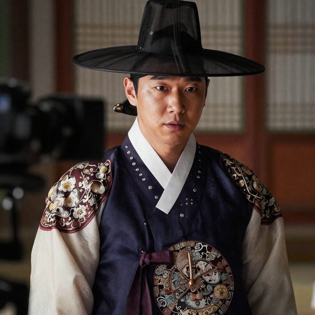 영화 왕과 사는 남자에서 박지훈이 연기한 단종의 한 장면