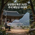 삼성전자 최근 3년간 주식 배당금 추이 그래프