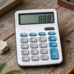 유효숫자계산기로 측정 데이터 정확하게 다루기 유효숫자 계산 규칙을 설명하는 계산기와 측정 도구 이미지