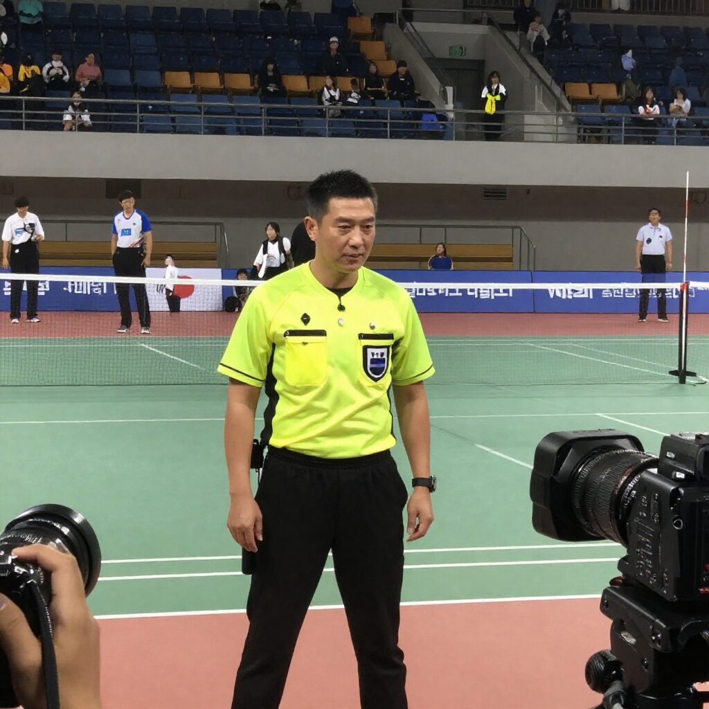 WBC 경기 중 심판이 콜드게임을 선언하는 장면