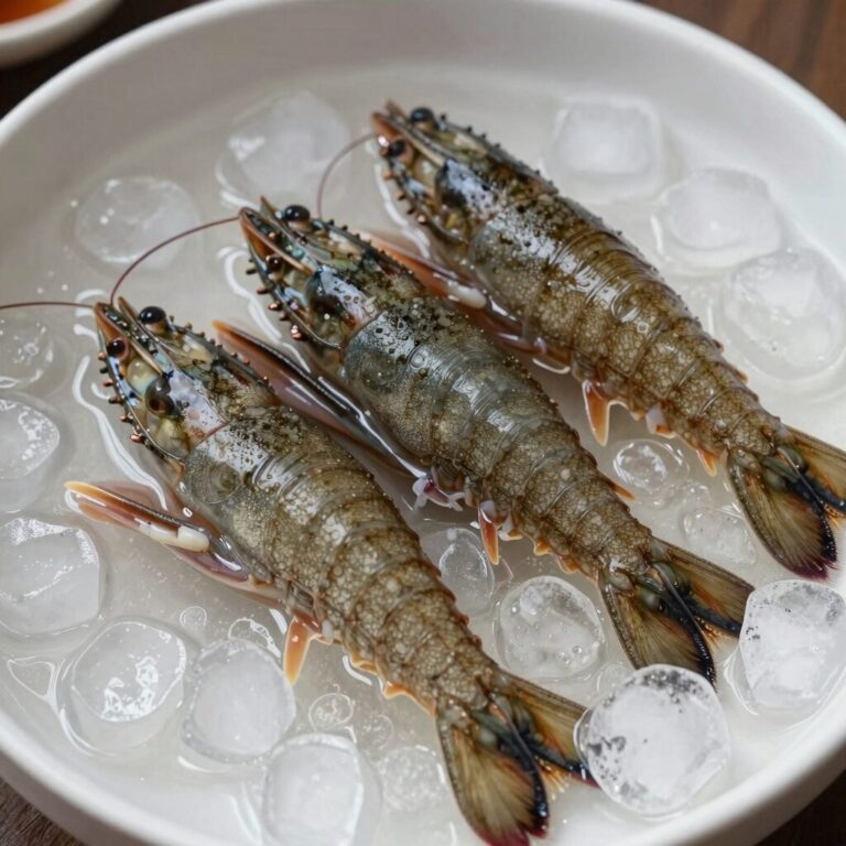 데쳐서 얼음물에 담가 식힌 탱글한 쭈꾸미 숙회 접시