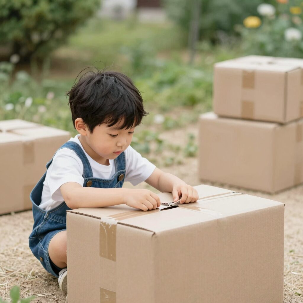 어린이날 선물 택배 포장