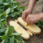 오이소박이용 오이 4등분하고 열십자 칼집 내는 방법 사진