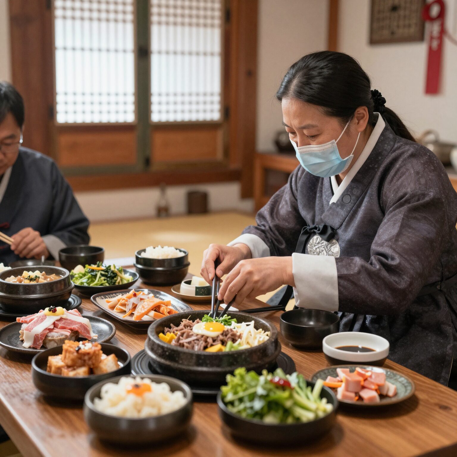 전주 어버이날 특선 한정식 상차림