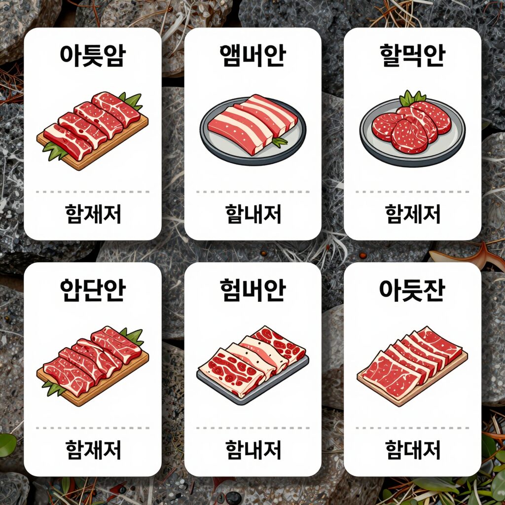 아웃백 할인 조합을 나타내는 그림 카드 할인 멤버십 쿠폰이 겹쳐져 큰 할인율을 형성