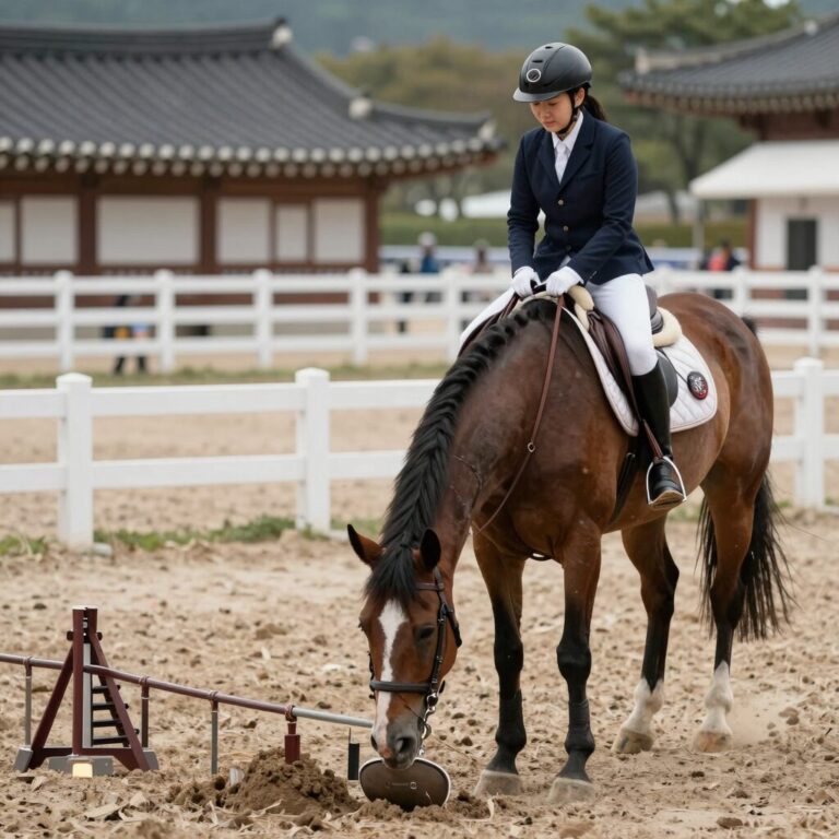 눈개승마 모종을 일정한 간격으로 심고 있는 모습