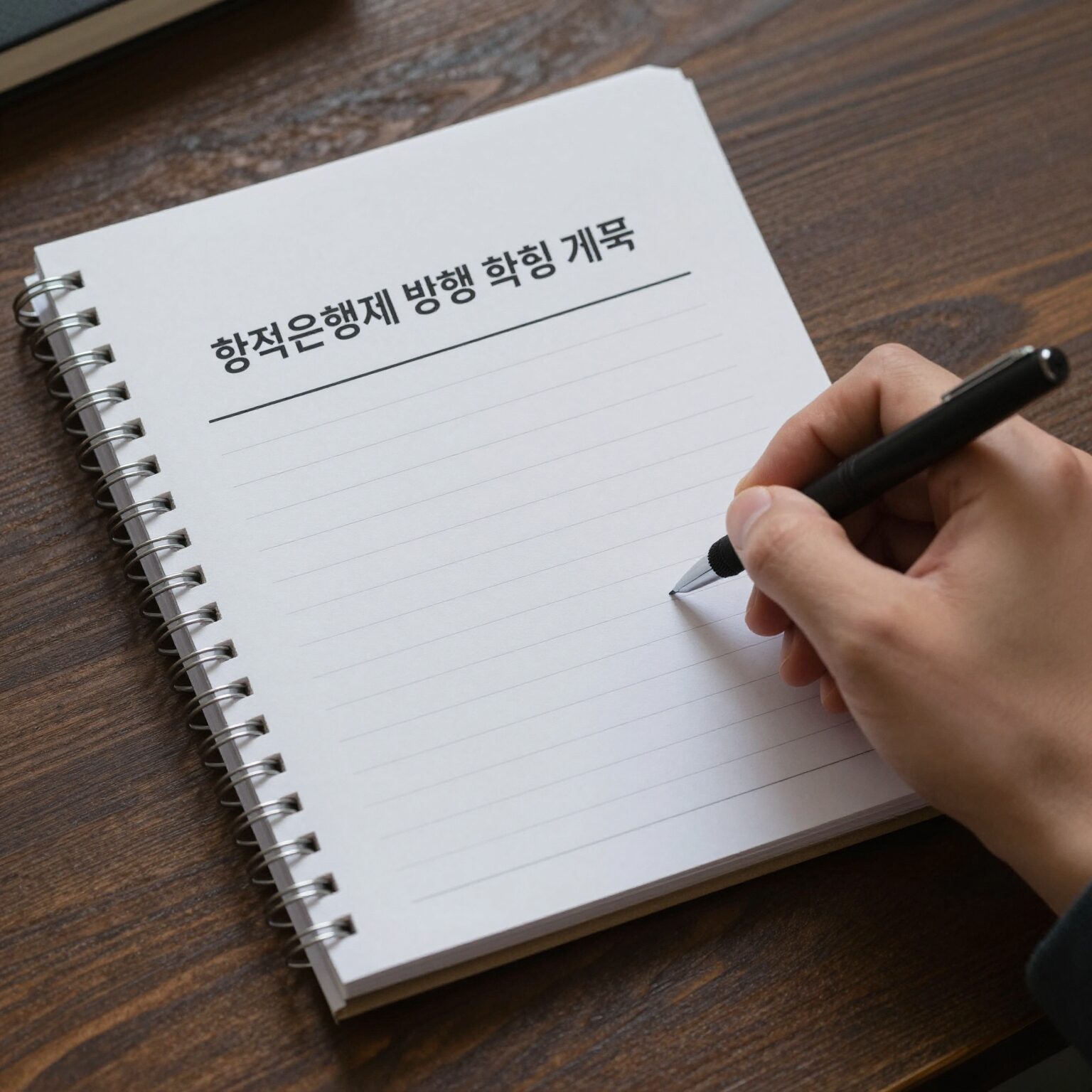 독학사와 학점은행제 병행 학습 계획표가 적힌 노트북과 다이어리