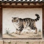 통도사 해장보각 벽화의 해학적인 까치호랑이 민화