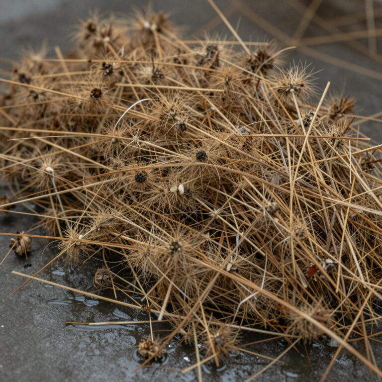 깨끗이 씻어 물기를 뺀 망초대나물
