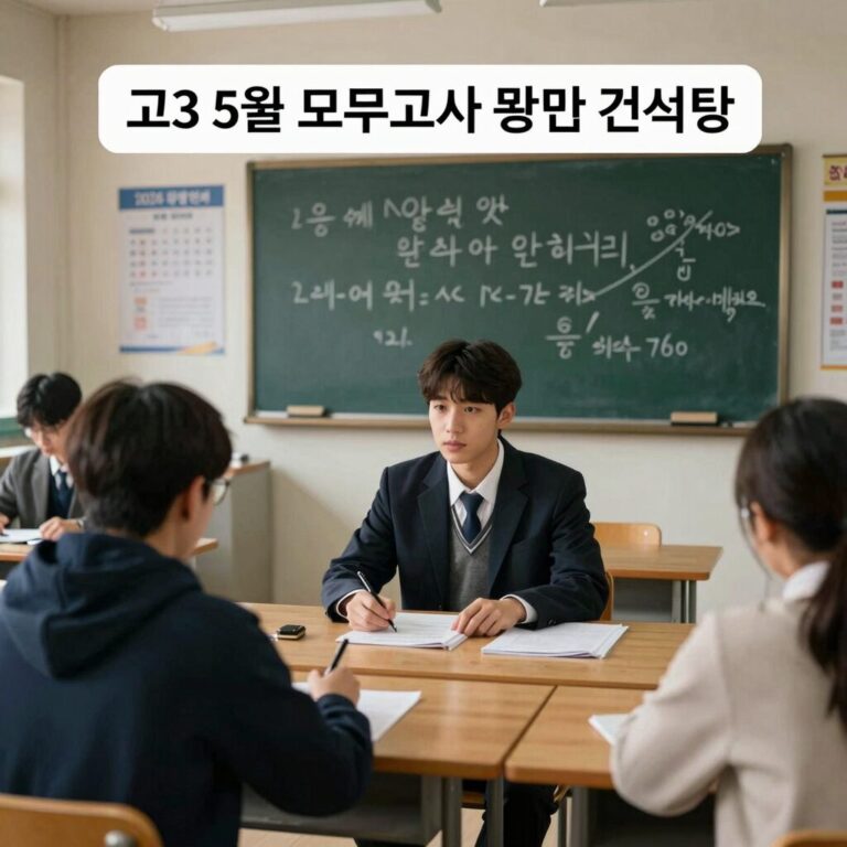 고3 5월 모의고사 준비 컨설팅