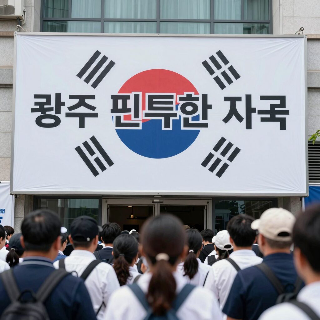 5.18 광주 민주화 운동 전일빌딩 총탄 자국