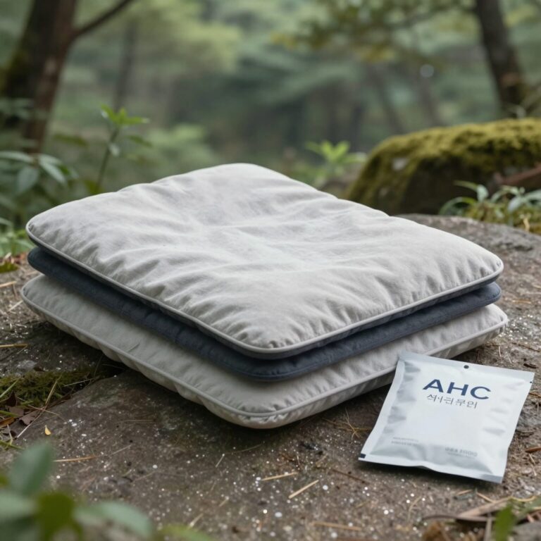 AHC 선쿠션 본품과 리필 패키지 구성