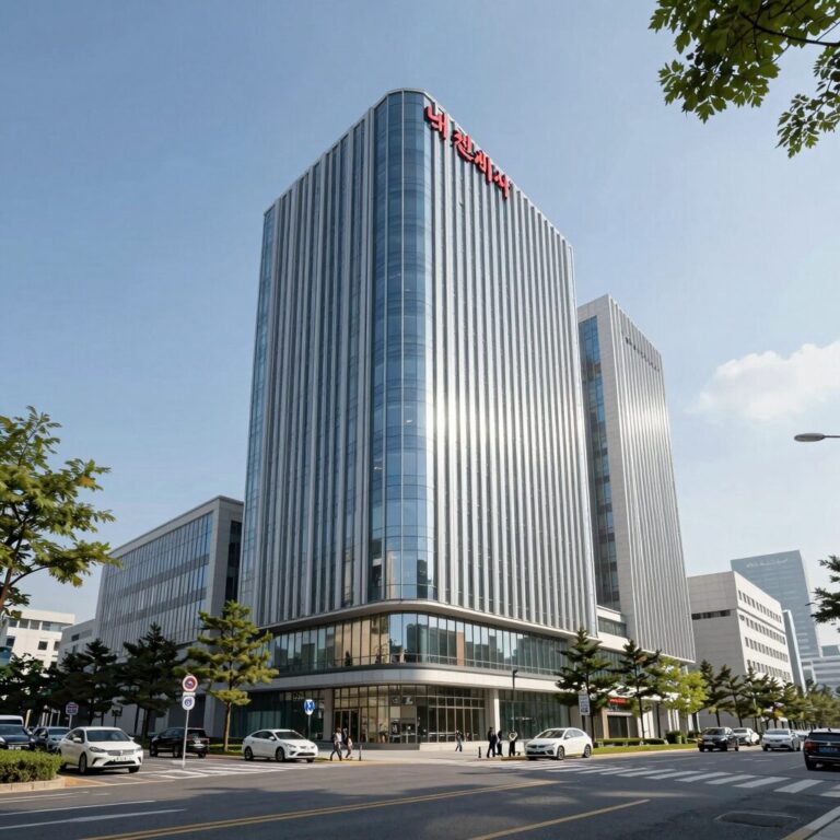 대전세무서 나라키움 통합청사 건물 외관
