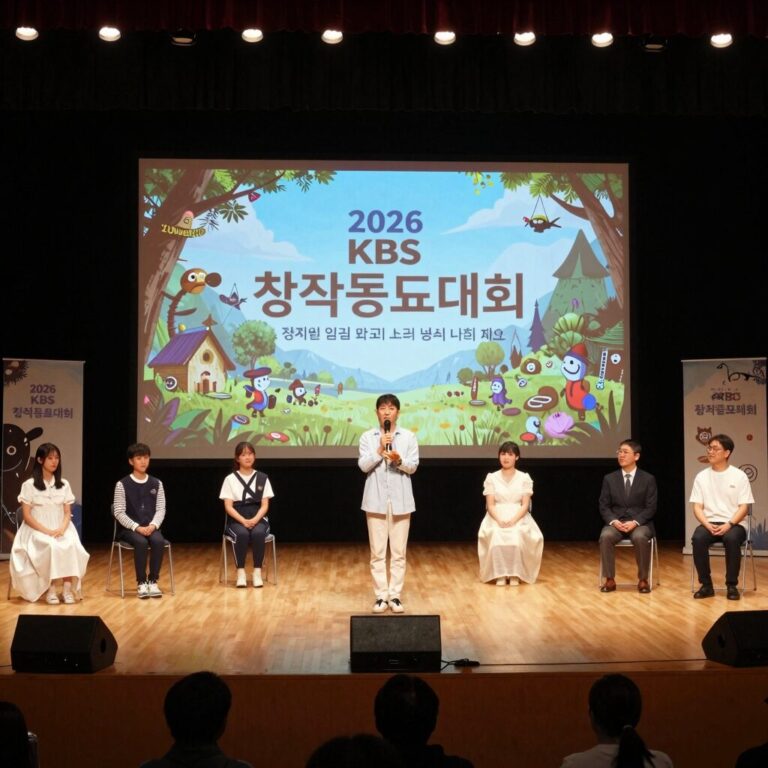 2026 KBS 창작동요대회 본선 무대 전경