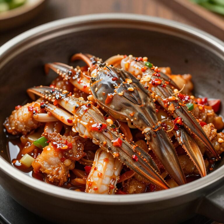 5월 제철 해산물 쭈꾸미와 삼겹살을 매콤하게 볶은 쭈삼볶음 요리 사진