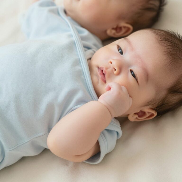 여름 신생아 손싸개 통기성 좋은 순면 소재 이미지