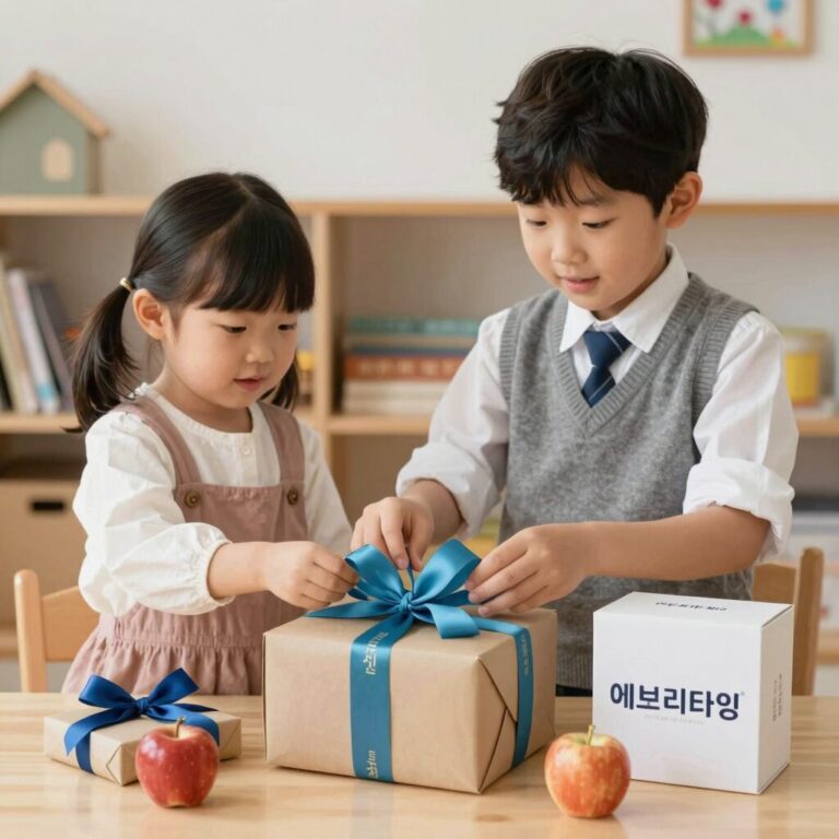 어린이집 스승의날 선물 정관장 에브리타임 세트 사진