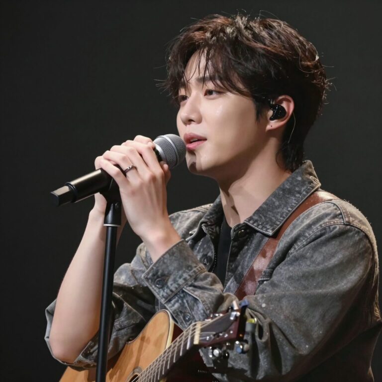 제임스킹 가수 이보시게 노래하는 모습