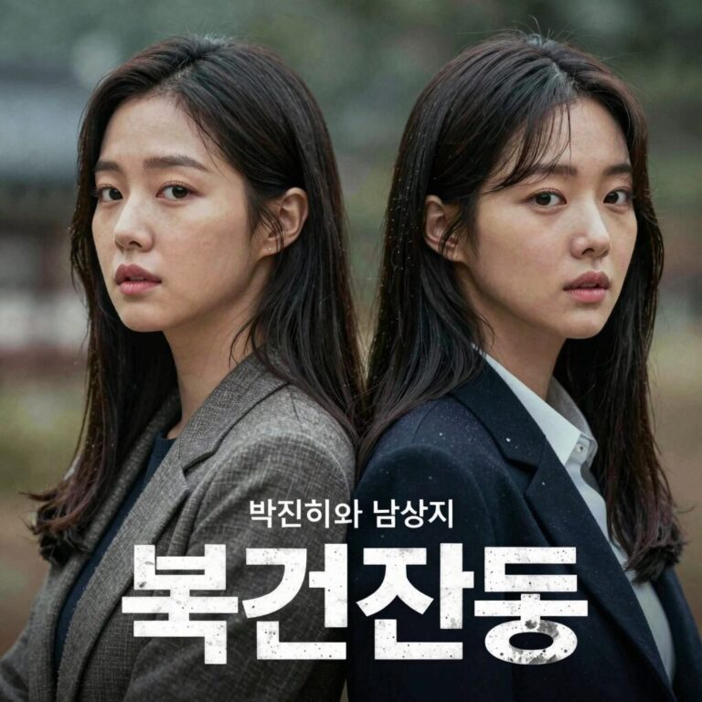 붉은진주 등장인물 박진희와 남상지의 복수 연대기를 담은 포스터