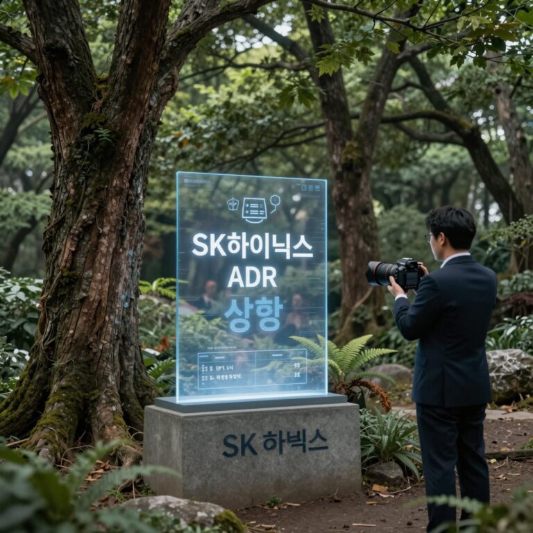 SK하이닉스 ADR 상장 기념 사진